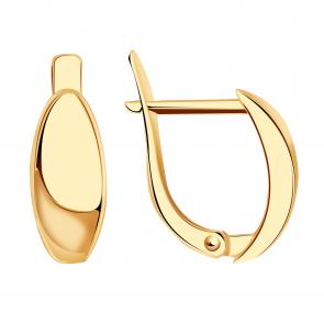 Золотые серьги МАГНАТ МА 011709 фото